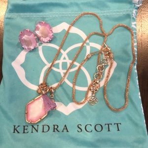 Kendra Scott Necklace/Earring Set